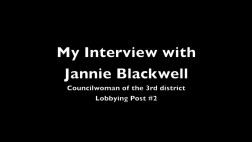 Jannie Blackwell