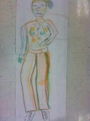 Full body drawing
