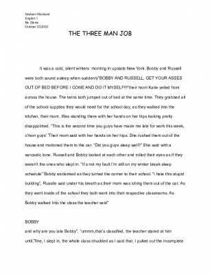 The three man job (2)