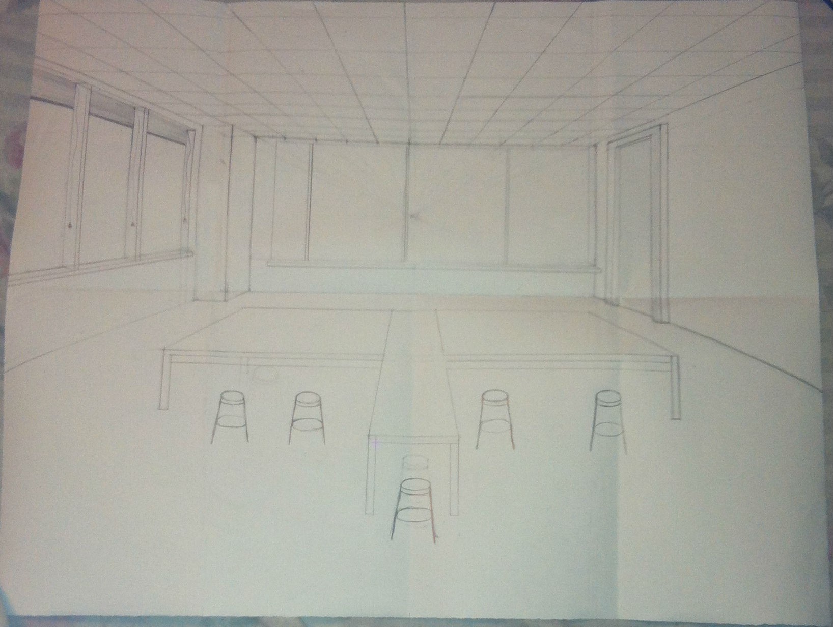 one point perspective final