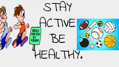 Stay Active, Be Healthy (1)