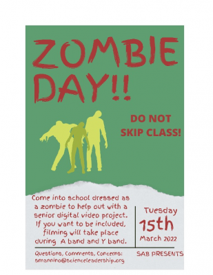 Dig-Vid: Zombie Day Flyer